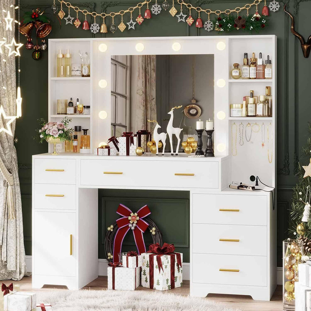 What to Give for Mother's Day? A Makeup Vanity is the Perfect Choice!