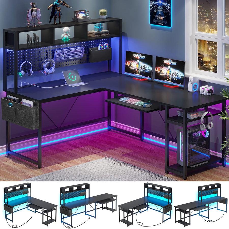 🎮 Ultimate Experience Corner Gaming Desk for Your Home Office