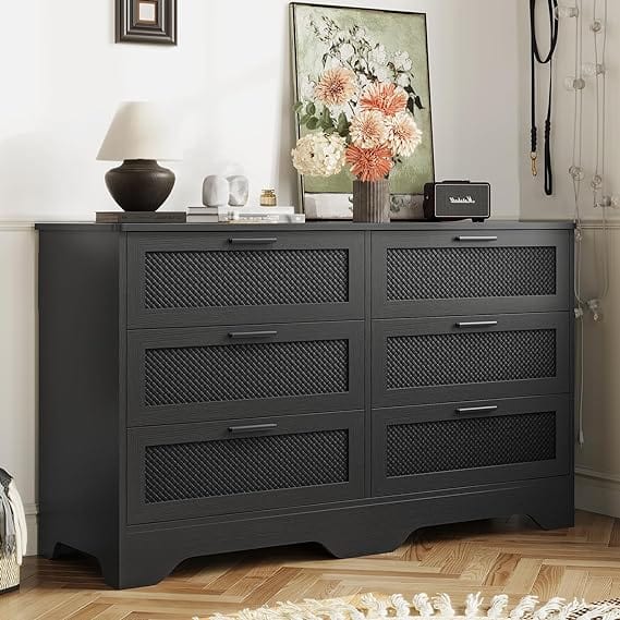 Enhance Your Bedroom with a Stylish Black Dresser