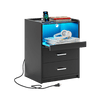 LED Nightstand LED Nightstand Collection of Sikaic stylish and functional Furniture