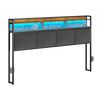 LED Headboard Headboard Collection of Sikaic stylish and functional Furniture