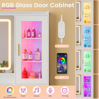 Sikaic Makeup Vanity Makeup Vanity Desk with Sliding LED Lighted Mirror White White / Engineered Wood / Modern