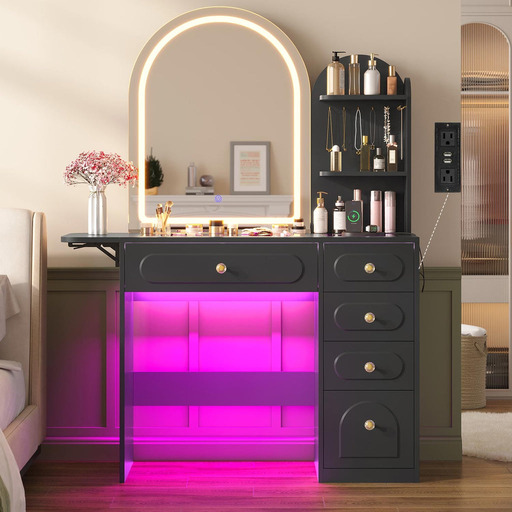 Dark Aesthetics: 5 Makeup Vanity Perfect for Halloween