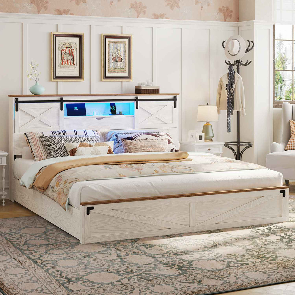 Combining Farmhouse and Modern Style in Your Bedroom with Sikaic