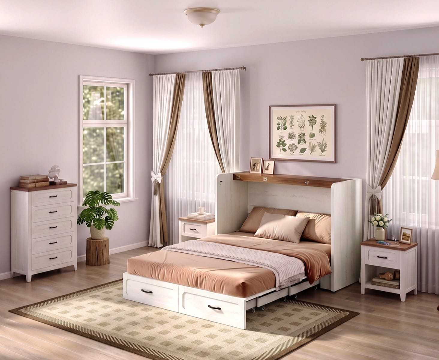 Sikaic Farmhouse Bedroom Set