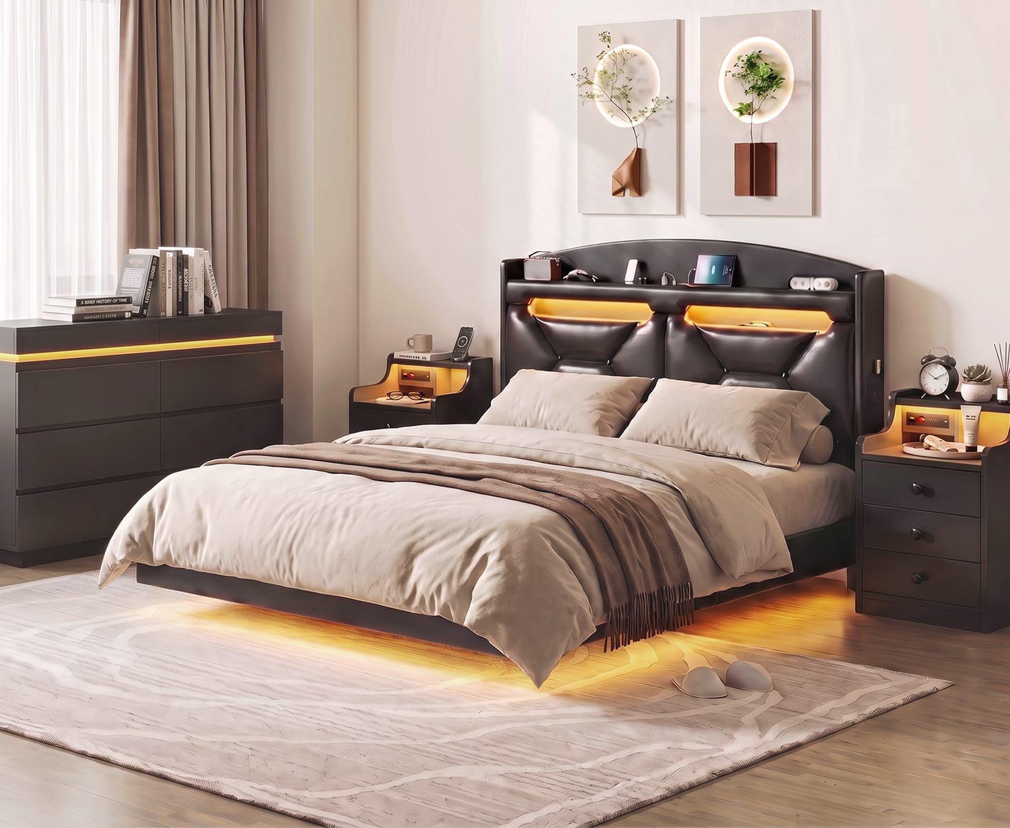 Sikaic Modern Bedroom Furniture Set