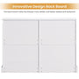Sikaic Dressers 8 Drawers Long Double Dresser with Storage Organizer White