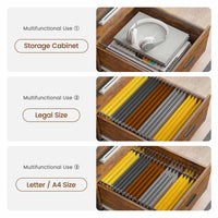 Sikaic Gaming Desk 66 Inches L Shaped Corner Two Person Gaming Desk with File Drawer Power Outlet Led Lights Monitor Shelf Rustic Brown