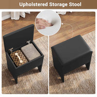 Sikaic Makeup Vanity Corner LED Makeup Vanity Desk with Storage Stool and Charging Station Mirror Drawers, Rotating Shelves Black