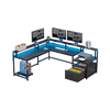 U Shaped Gaming Desk Collection of Sikaic stylish and functional Furniture