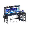 Gaming Desk With Drawers Collection of Sikaic stylish and functional Furniture