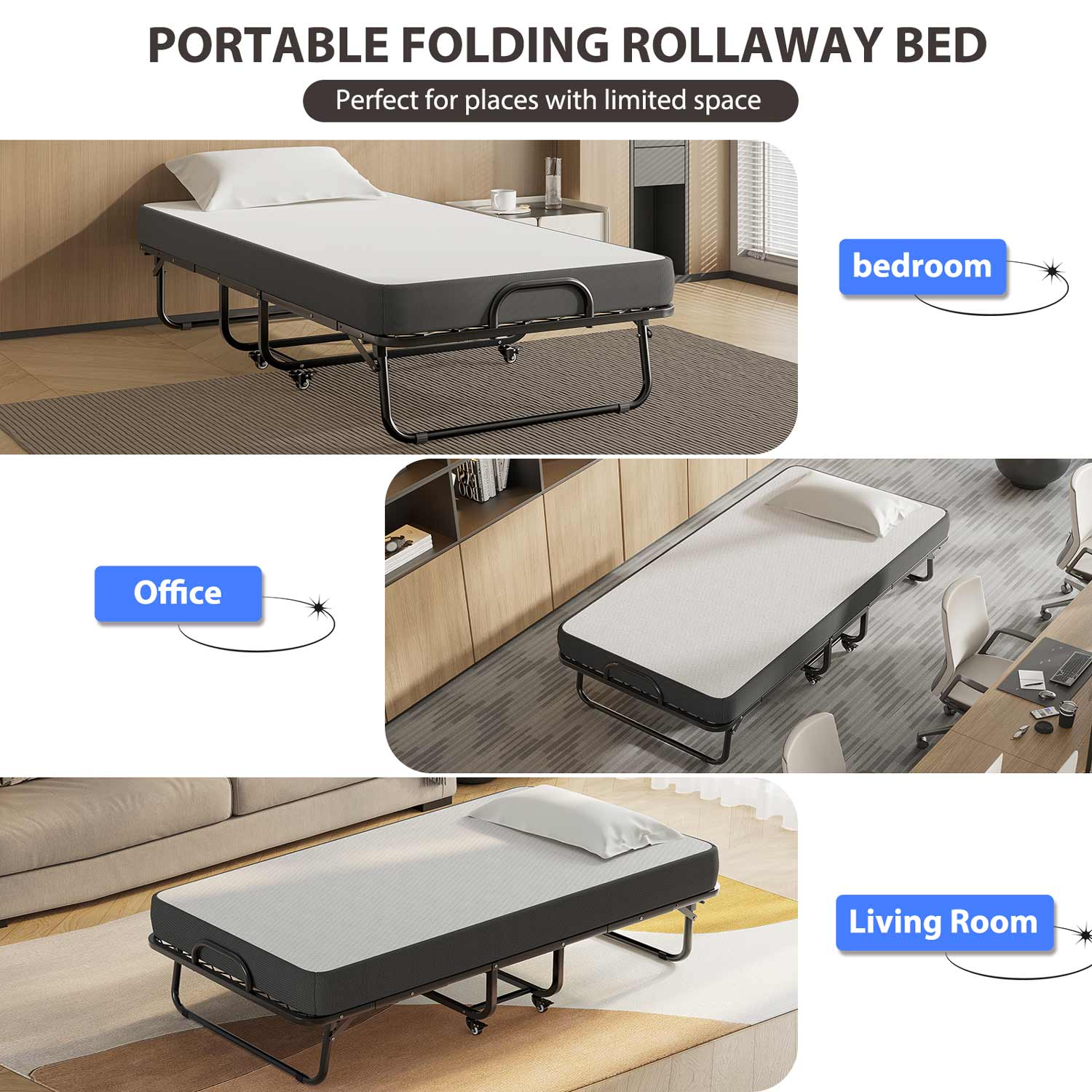 Memory foam portable bed hotsell
