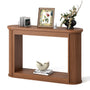 Sikaic Console Table Sikaic Fluted Console Table Brown Brown / Engineered Wood / Modern