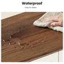 Sikaic Console Table 47 inch Farmhouse Console Table with 3 Drawers White-Brown White / Engineered Wood / Farmhouse