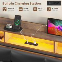 Sikaic Daybeds Twin Daybeds with Trundle and Upholstered Headboard Black Black / Metal / Modern