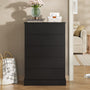 Sikaic Dresser 43.9 inch Tall 6-Drawer Dresser Black Black / Engineered Wood / Modern