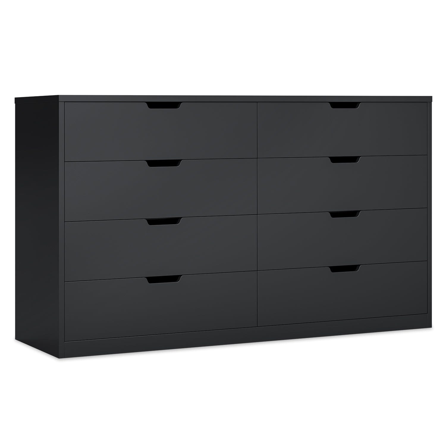 Sikaic 8 Drawers Black Dresser Sikaic 8 Drawers Black Dresser