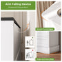 Sikaic Dresser 51.2 inch Wide 9-Drawer Dresser with Charging Station Black-White Black-White / Engineered Wood / Farmhouse