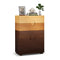Sikaic Dresser 47.6 inch Tall 5-Drawer Dresser Brown Gradient Brown / Engineered Wood / Modern