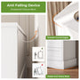 Sikaic Dresser 51.2 inch Wide 9-Drawer Dresser with Charging Station White White / Engineered Wood / Farmhouse