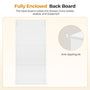 Sikaic Dresser 59.6 inch Tall 8-Drawer Dresser White White / Engineered Wood / Modern