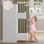 Sikaic Dresser Tall Dresser with 6 Drawers White White / Engineered Wood / Modern