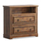 Sikaic File Cabinet File Cabinet with Printer Stand and 2 Drawers Brown Brown / Engineered Wood / Farmhouse