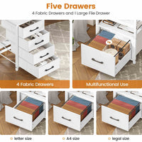 Sikaic Gaming Desk 75 Inches Led Gaming Desk White White / Engineered Wood / Modern