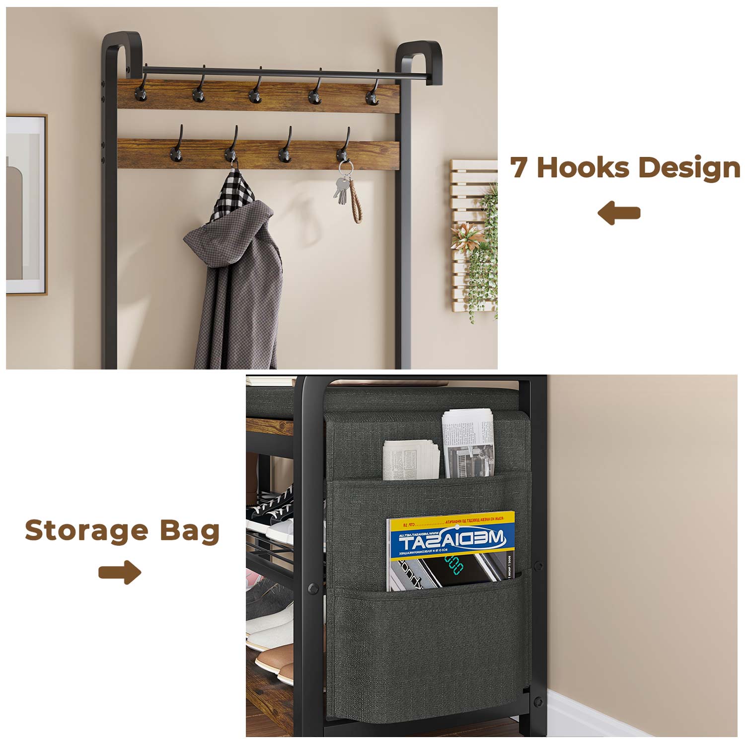 Coat rack decor hotsell