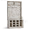 Sikaic Hall Tree Hall Tree with Storage 3-in-1 Entryway Bench Vintage White Vintage White / Modern
