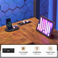 Sikaic Loft Bed Frame Stairway Twin Size Loft Bed with L Shaped Desk and Wardrobe Rustic Brown Brown / Metal / Modern