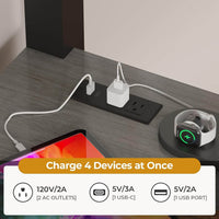 Sikaic Loft Bed Frame Twin Loft LED Bed Frame Desk and 8 Storage Drawers & Charging Sation Grey Grey / Steel / Modern