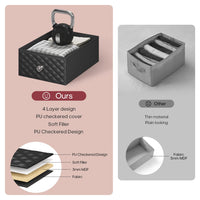 Sikaic Makeup Vanity Makeup Vanity with 11 Drawers and 6 Open Shelves Black Black / Engineered Wood / Modern