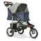 Sikaic Pet Stroller Pet Stroller Folding Traveling Cart Blue Grey Blue&Grey / Modern
