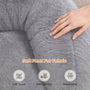 Sikaic Single Sofa Sikaic Cat Shape Single Sofa with Memory Foam and Soft Faux Fur Grey Grey / Fiber Fleece + Foam / Modern