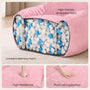 Sikaic Single Sofa Sikaic Cat Shape Single Sofa with Memory Foam and Soft Faux Fur Pink Pink / Fiber Fleece + Foam / Modern