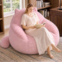 Sikaic Single Sofa Sikaic Cat Shape Single Sofa with Memory Foam and Soft Faux Fur Pink Pink / Fiber Fleece + Foam / Modern