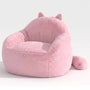 Sikaic Single Sofa Sikaic Cat Shape Single Sofa with Memory Foam and Soft Faux Fur Pink Pink / Fiber Fleece + Foam / Modern