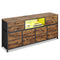 Sikaic TV Stands 55 Inch LED TV Stand Dresser Brown Brown / Engineered Wood / Modern
